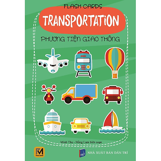 [Download Sách] Flashcard Transportation - Phương Tiện Giao Thông